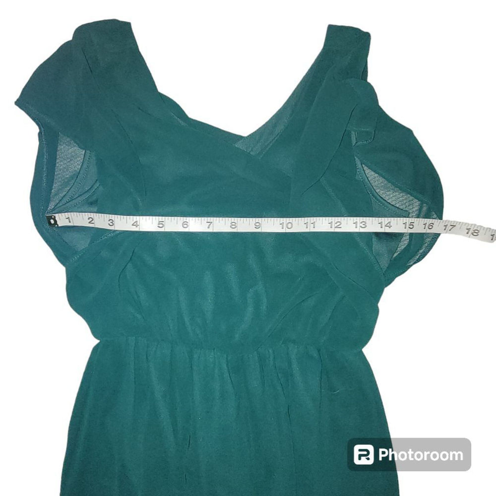 Women's Lush XS Teal Dress - Picture 8 of 9